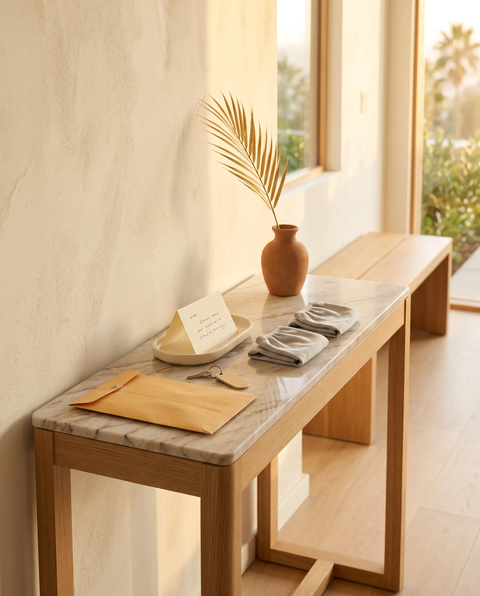 A tidy access handoff arranged before a Playa Vista cleaning visit