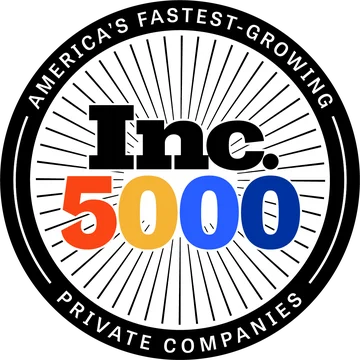 Inc. 5000 badge, America's Fastest-Growing Private Companies
