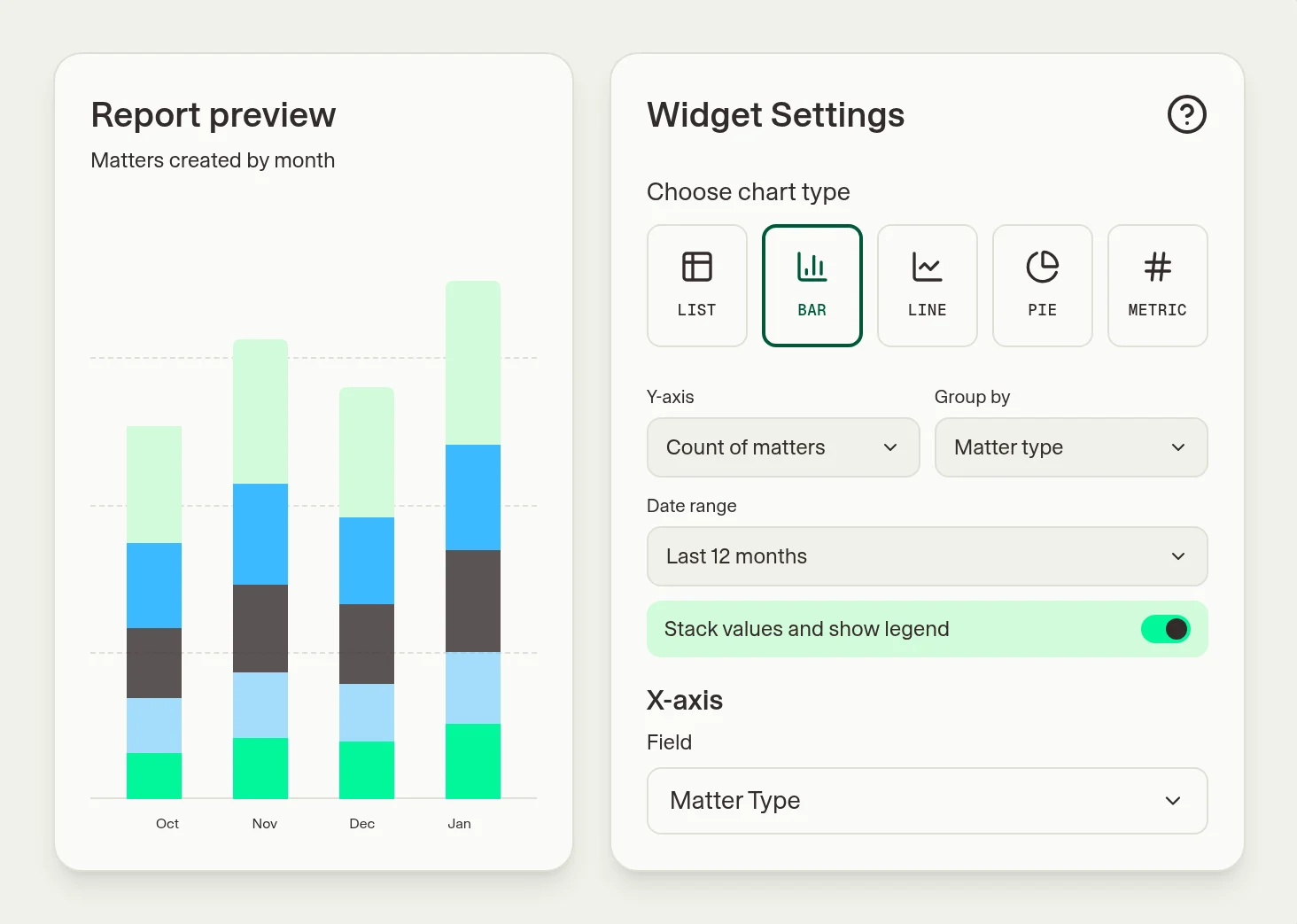 Customizable Reports in Checkbox