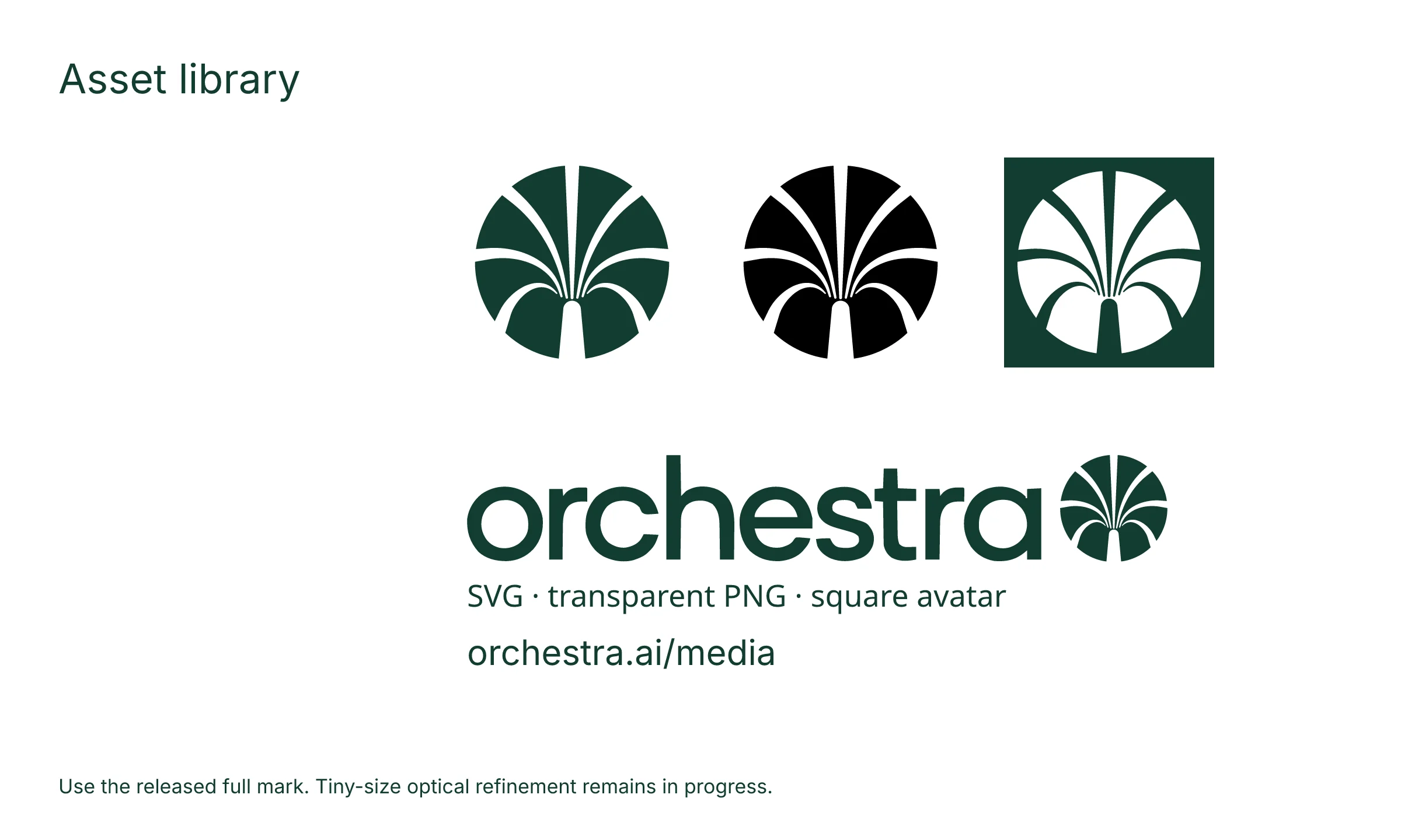 Orchestra identity lookbook page 9