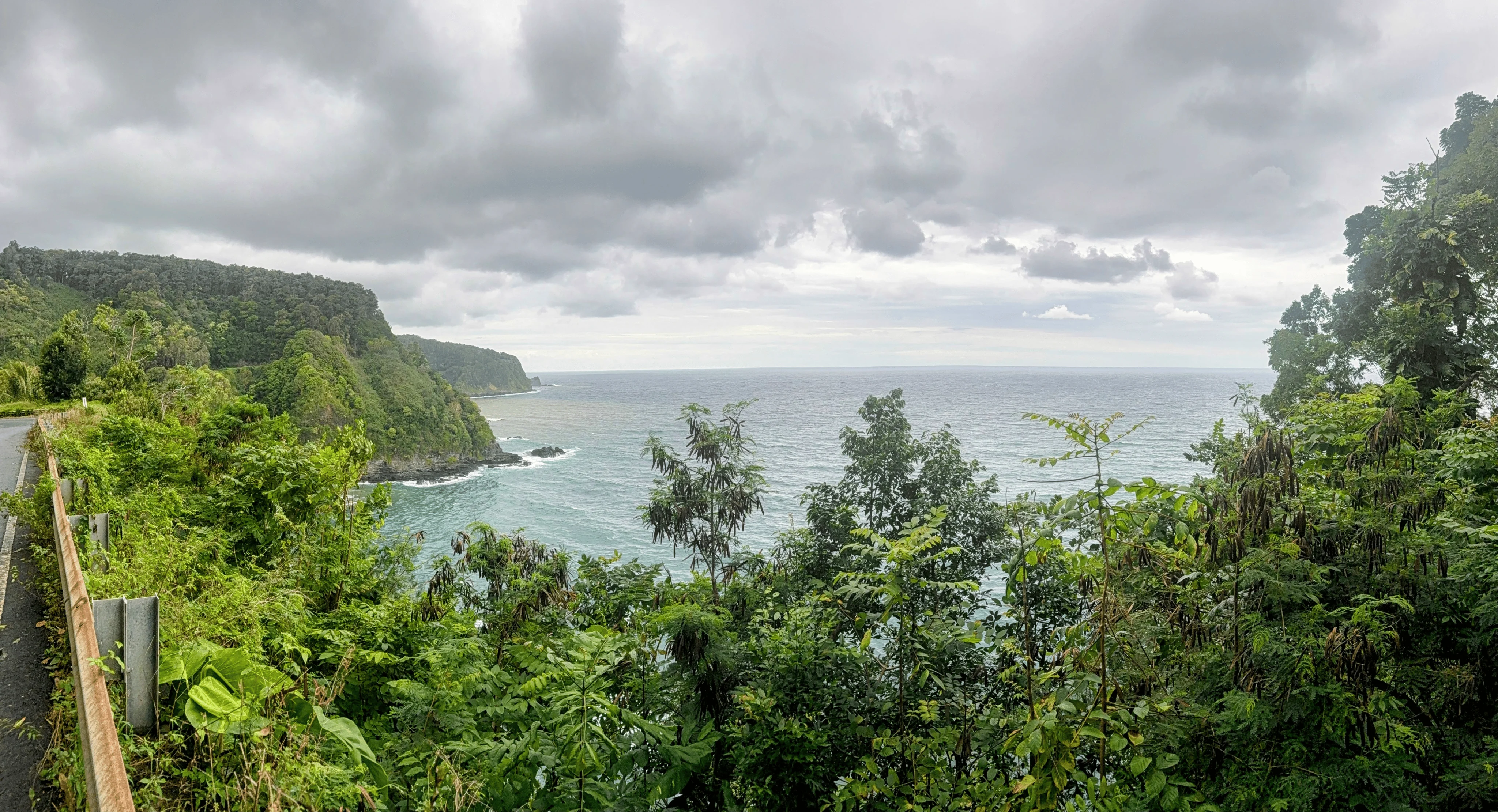 East Maui coastline viewed from the Road to Hāna