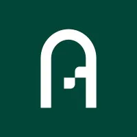 The Actionstep logo features a stylized white "A" with a modern, angular cut on a deep, professional forest green.
