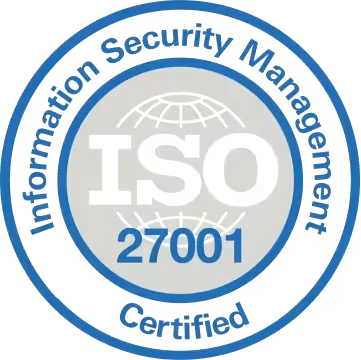 ISO 27001 Certification badge