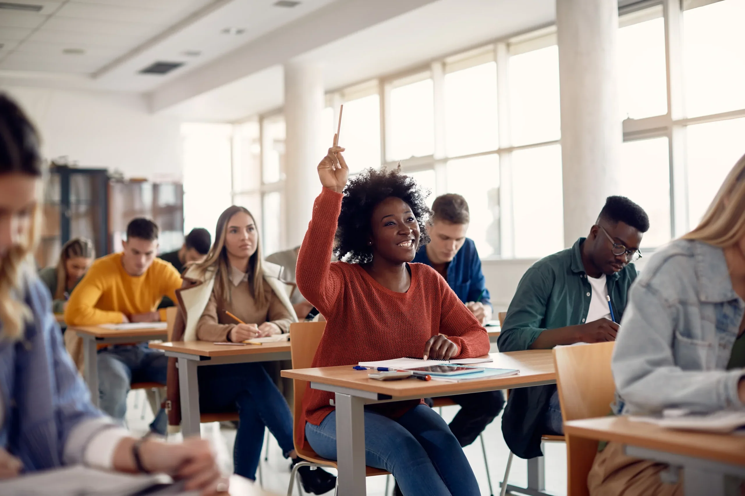 City River students connecting as a school community