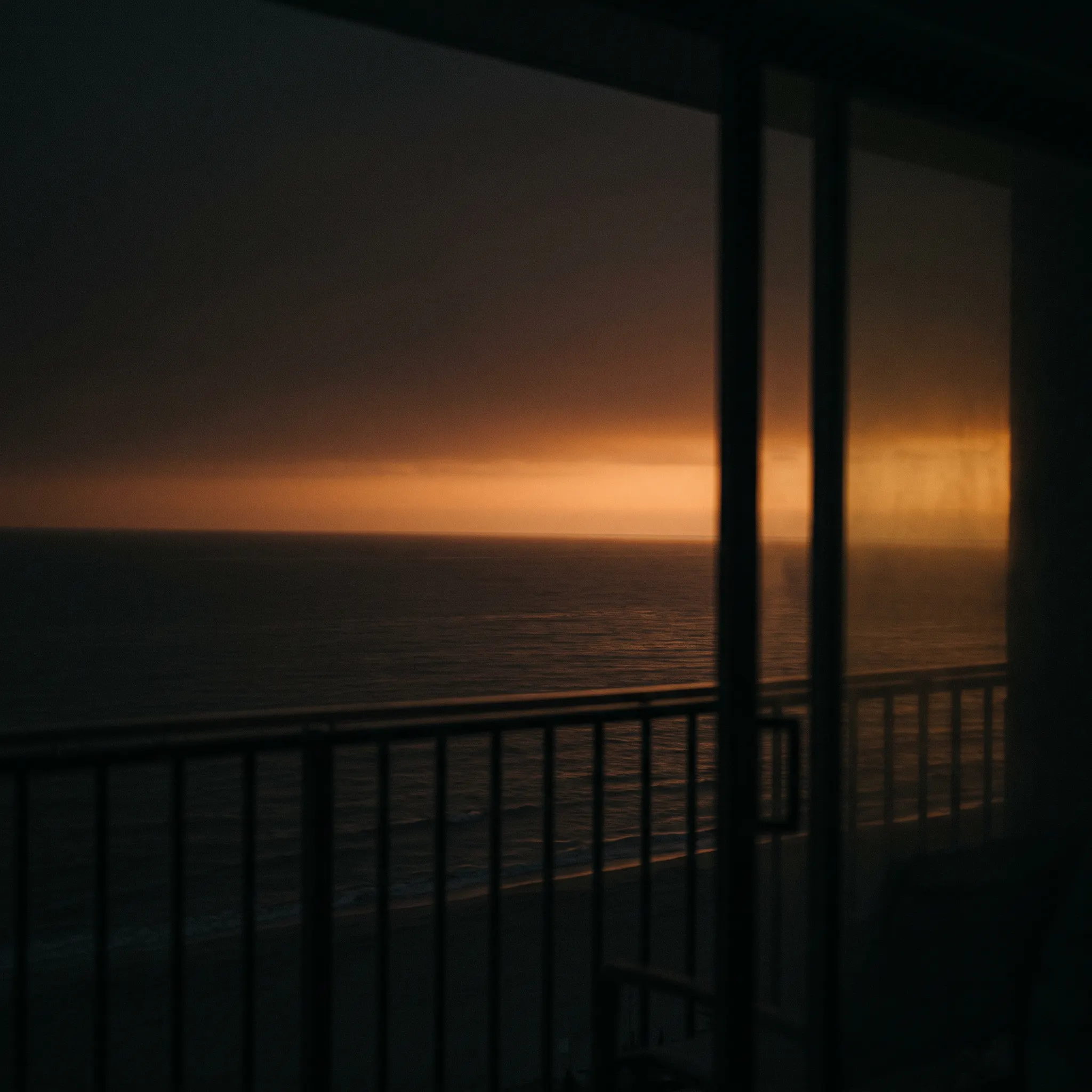 Sunrise over the ocean