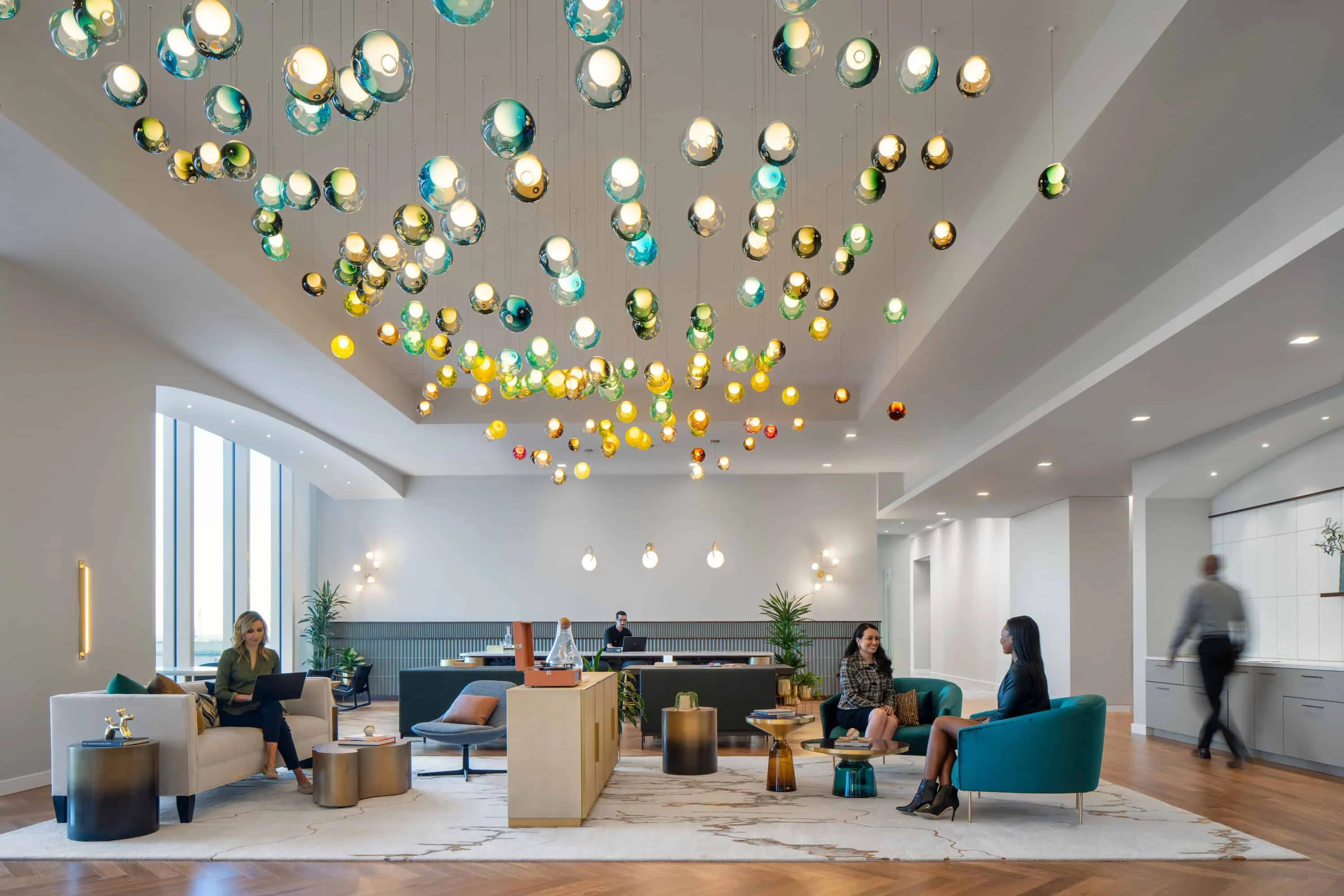 Flexible workspace at Texas Tower
