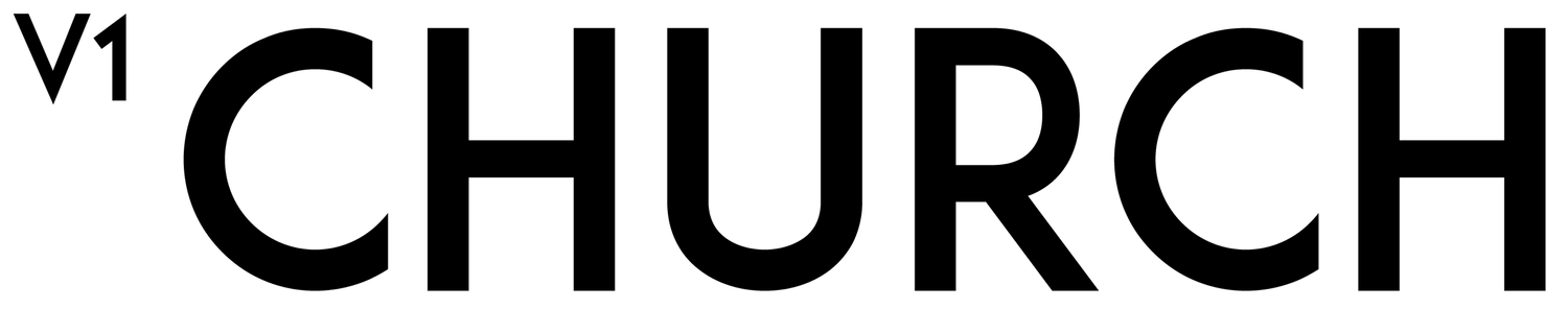 V1 Church logo