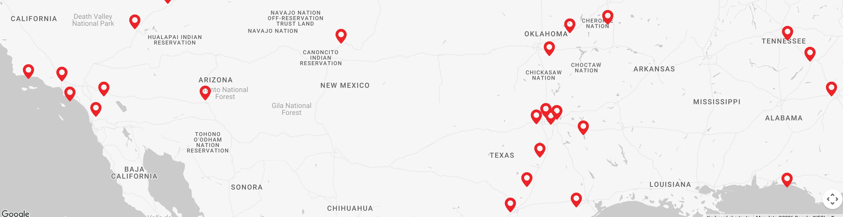 The Agency locations across the United States