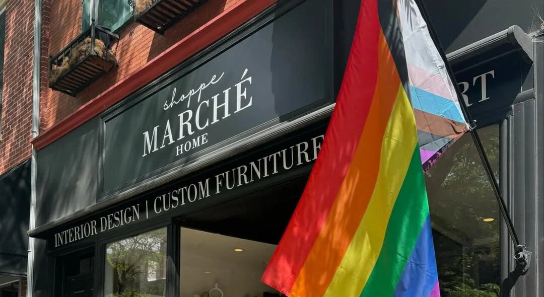 Shoppe Marché storefront in downtown Kennett Square