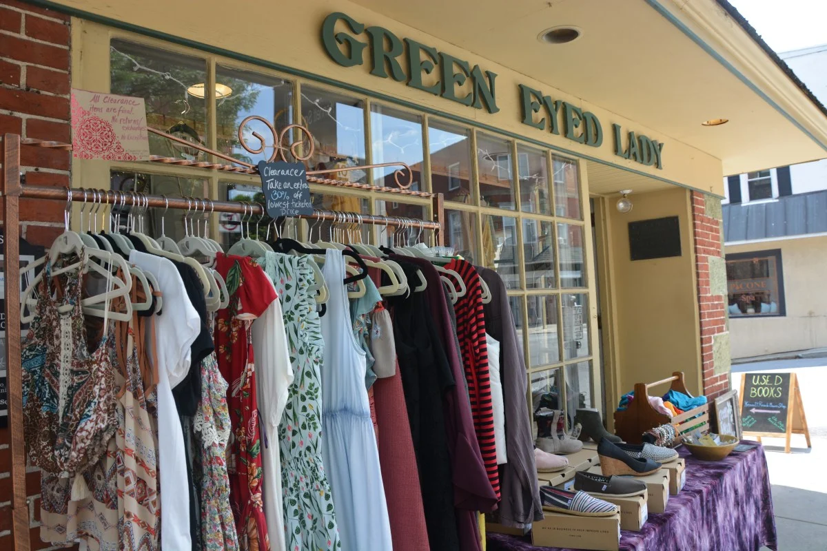 Green Eyed Lady boutique in downtown Kennett Square
