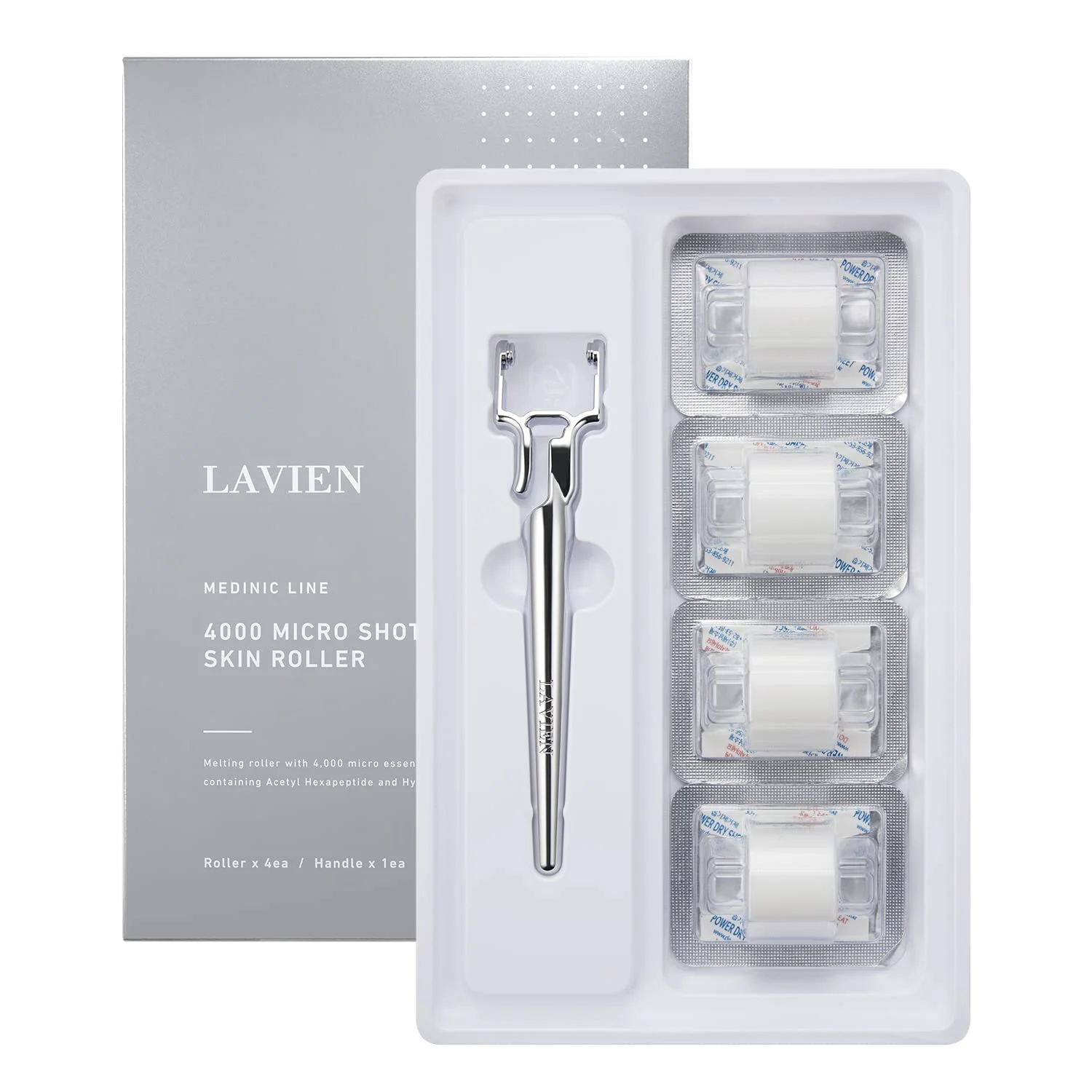 LAVIEN Medinic Line 4000 Micro Shot Skin Roller set