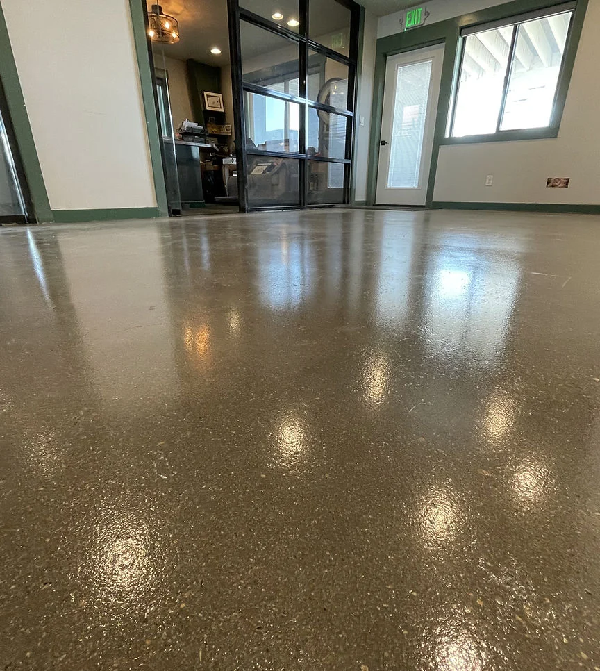 Concrete floor from Yankee Coatings' project portfolio