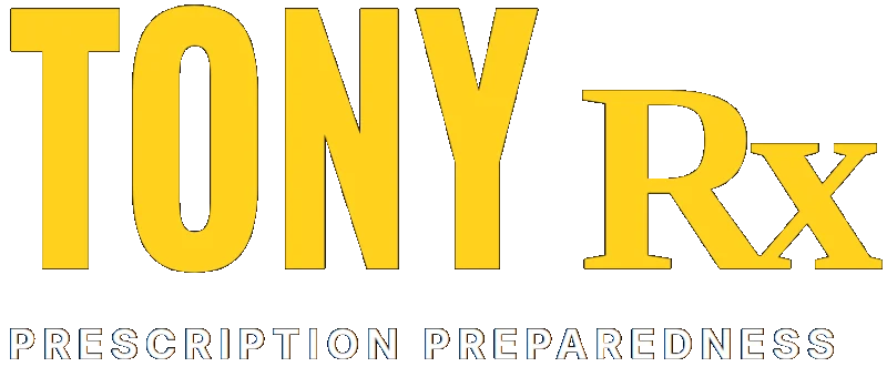 Tony Rx Prescription Preparedness