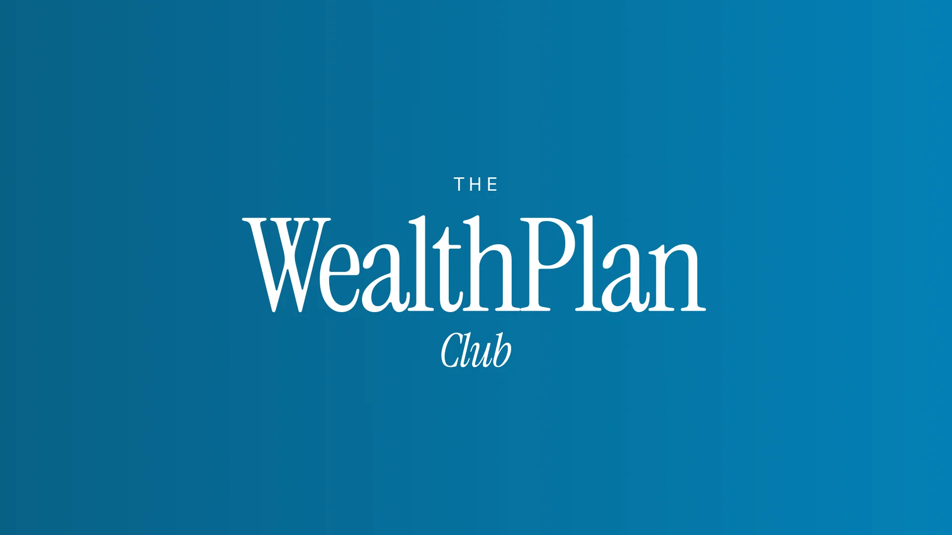 WEALTHPLAN brand work