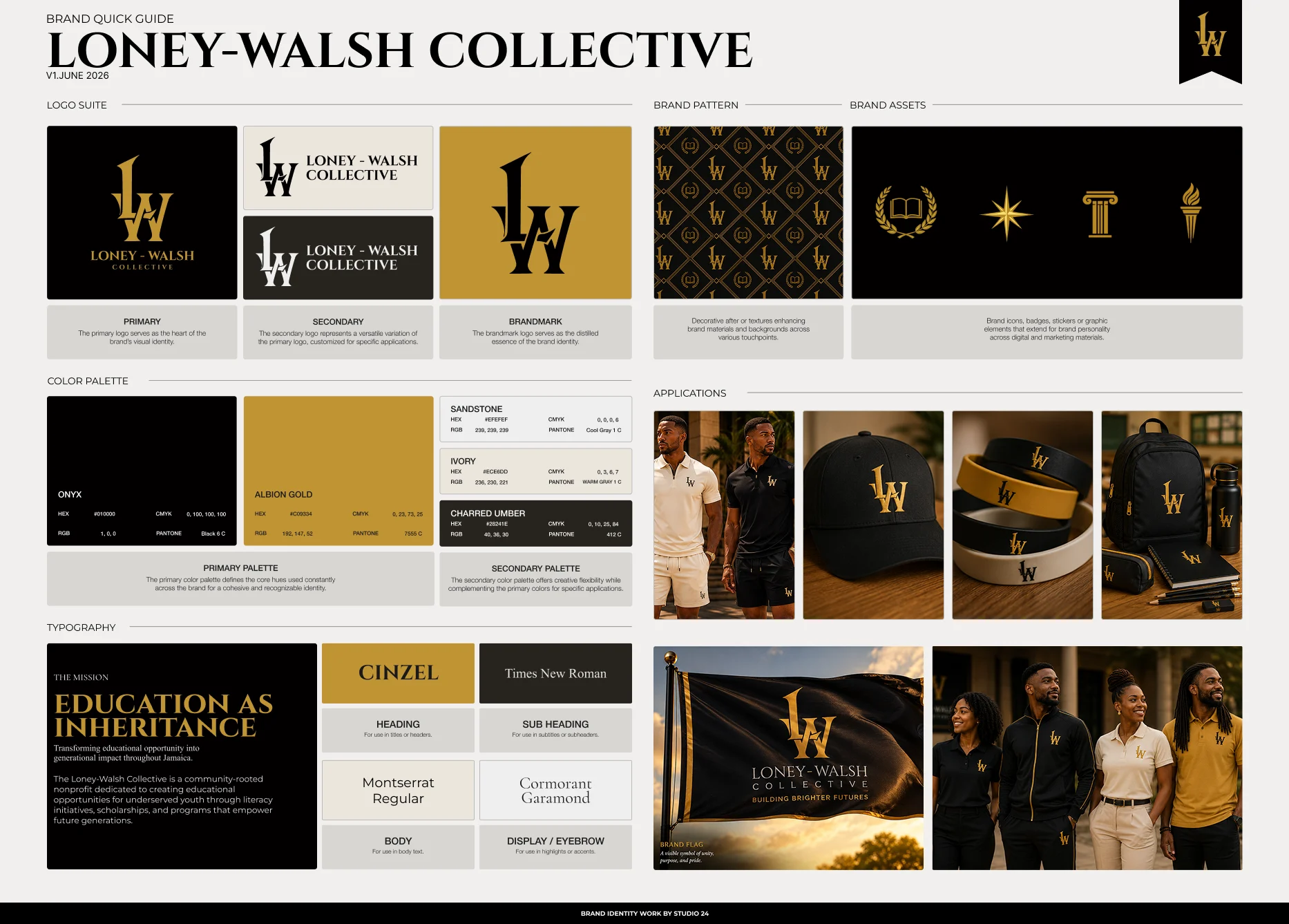 LONEY-WALSH brand work