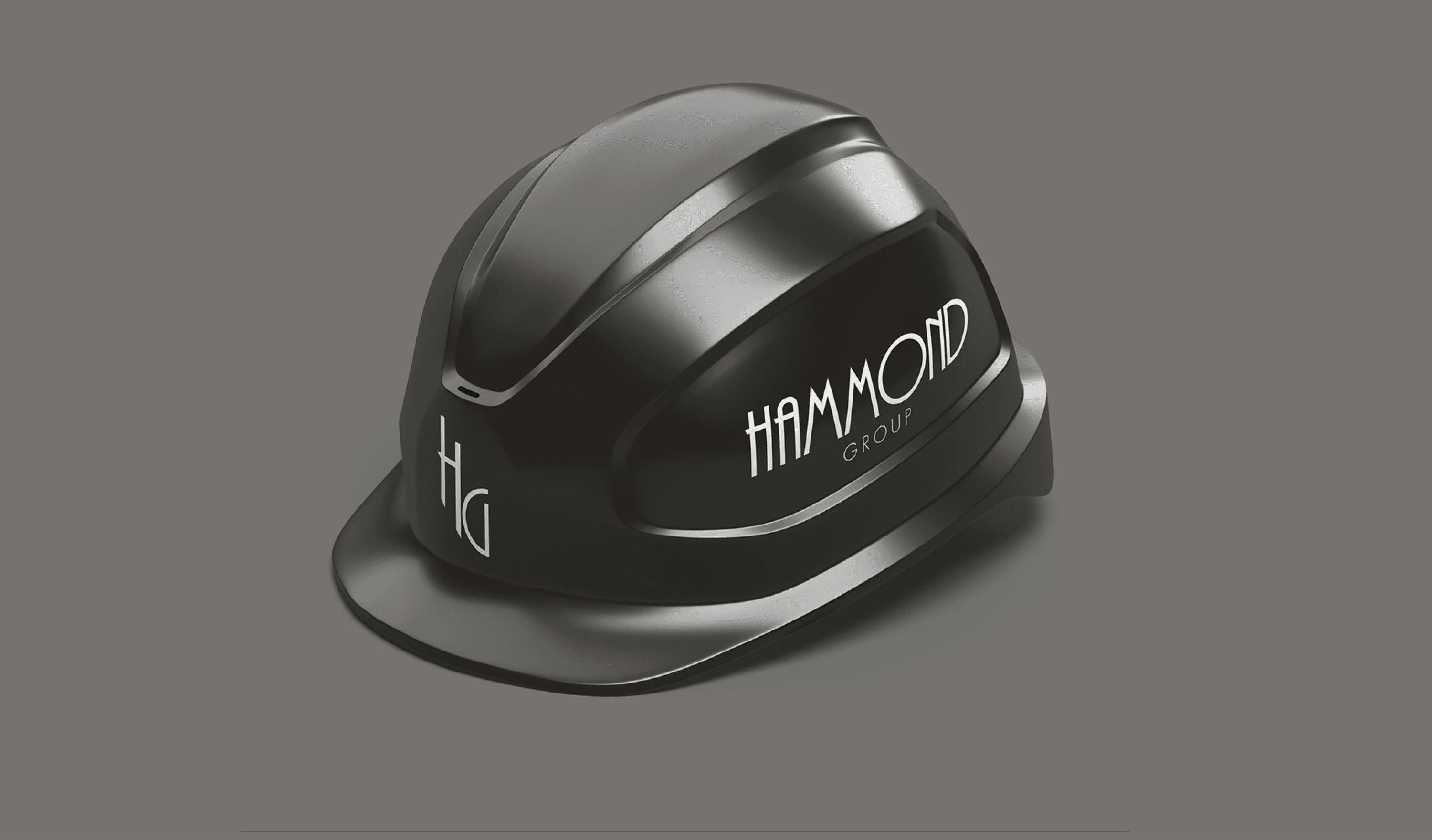 Hammond Group hard hat.