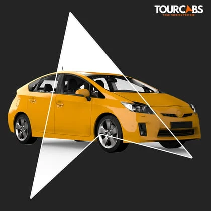 Original yellow TOURCABS touring-car artwork