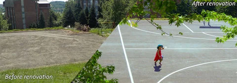 Renovation of children’s playground, photo 2