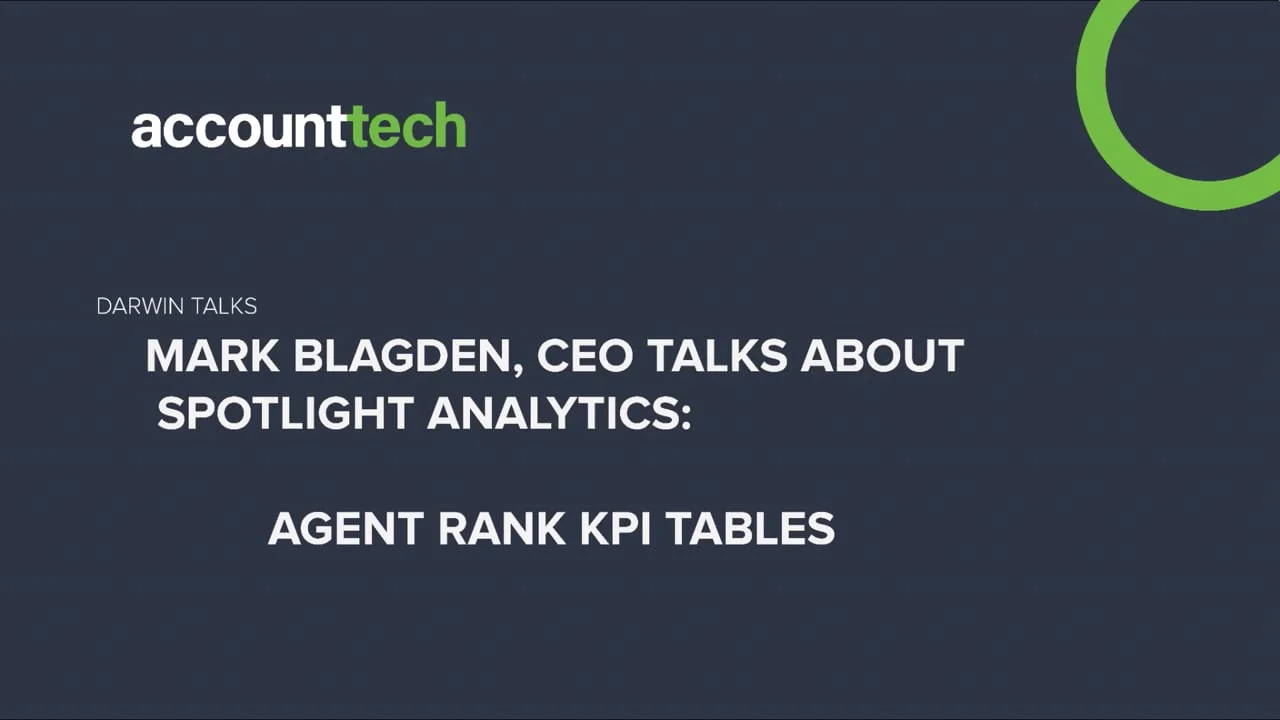 spotlight analytics: agent rank leaderboard