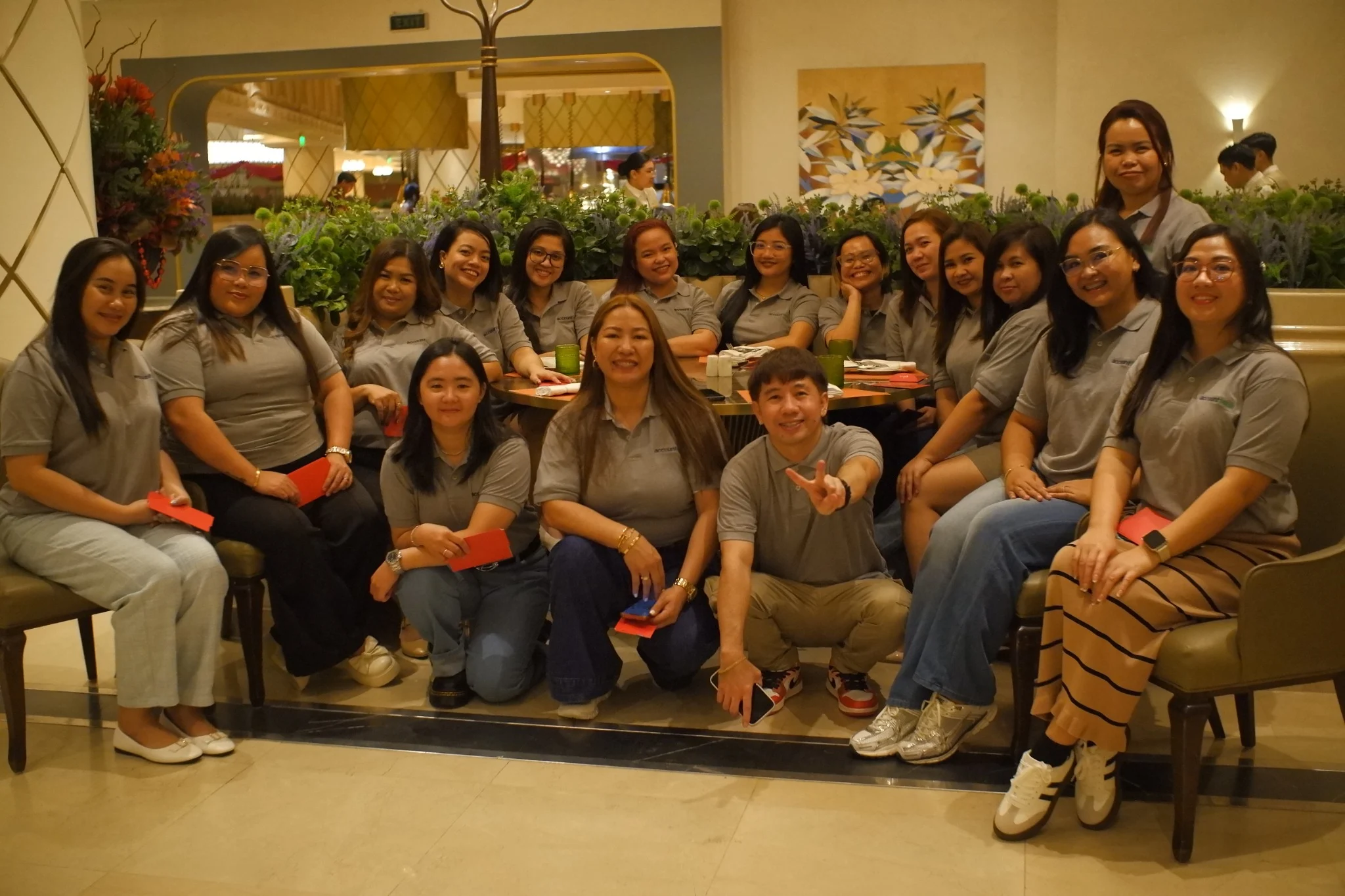 AccountTECH team members gathered together
