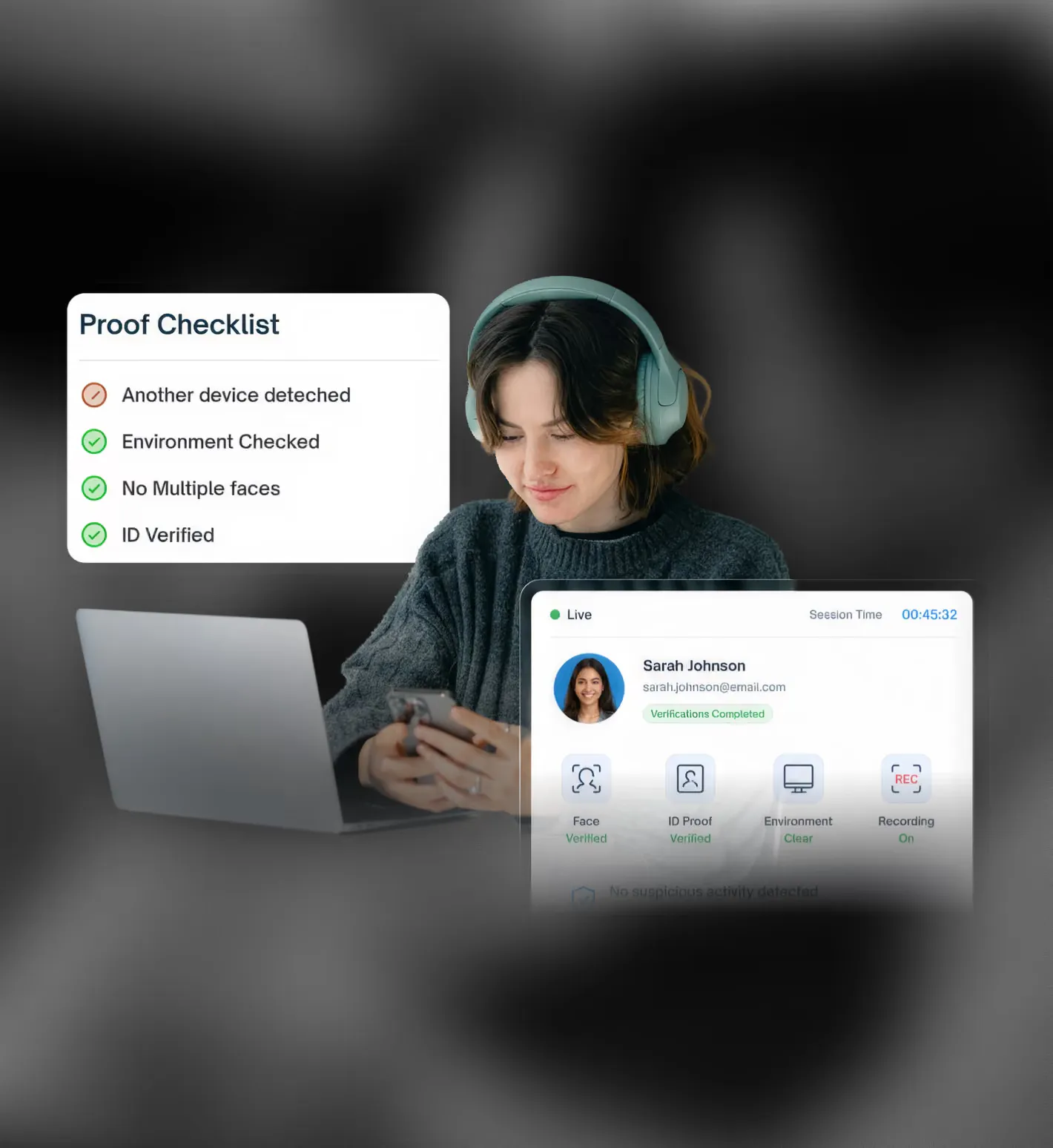 Job candidate sourcing platform interface showing profiles of three senior software engineer candidates with details on experience, education, and resume attachments.