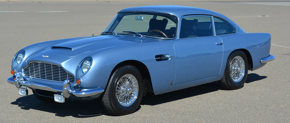 Aston Martin DB5 restored to factory specification