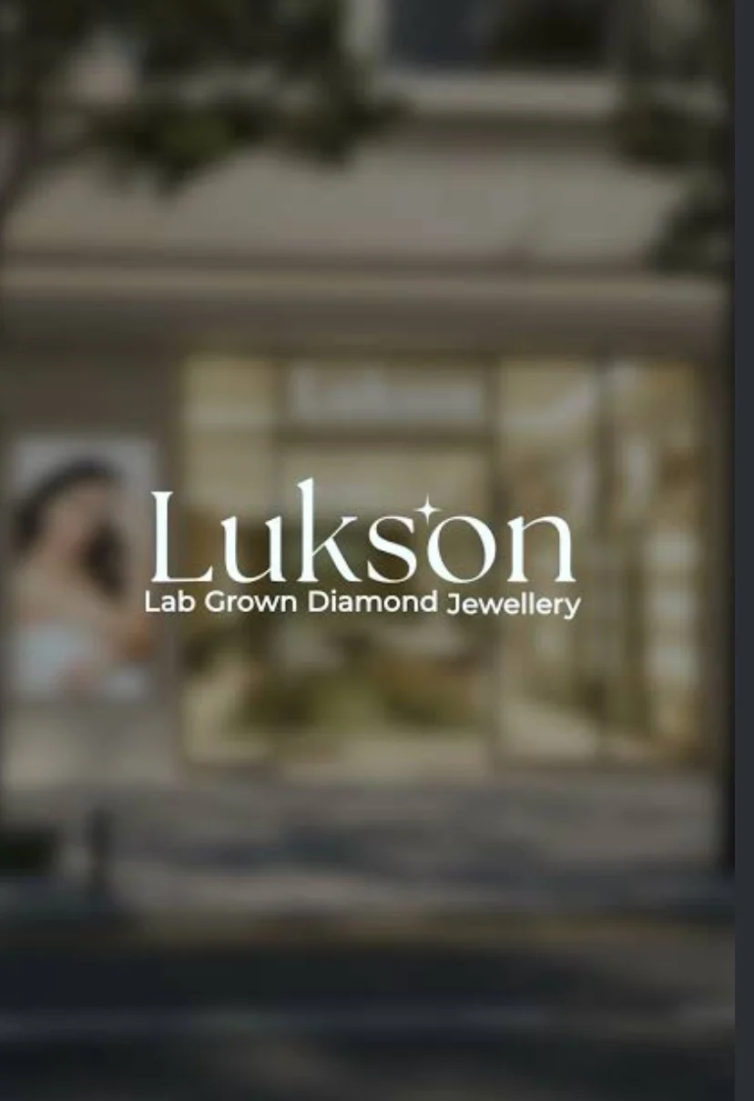 Lukson Lab Grown Diamond Jewellery campaign frame