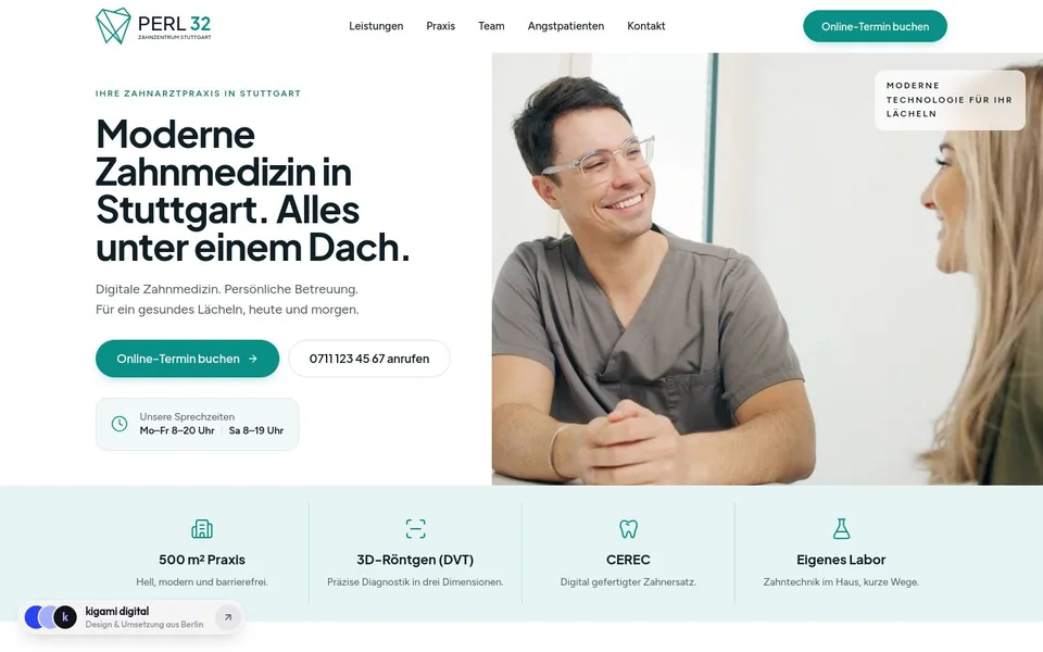Startseite von Perl 32