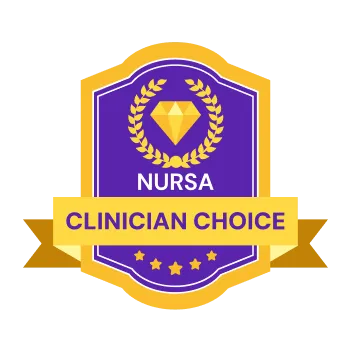 Clinician Choice Nursa facility award badge