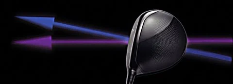 Push Fade / Slice clubface and path diagram