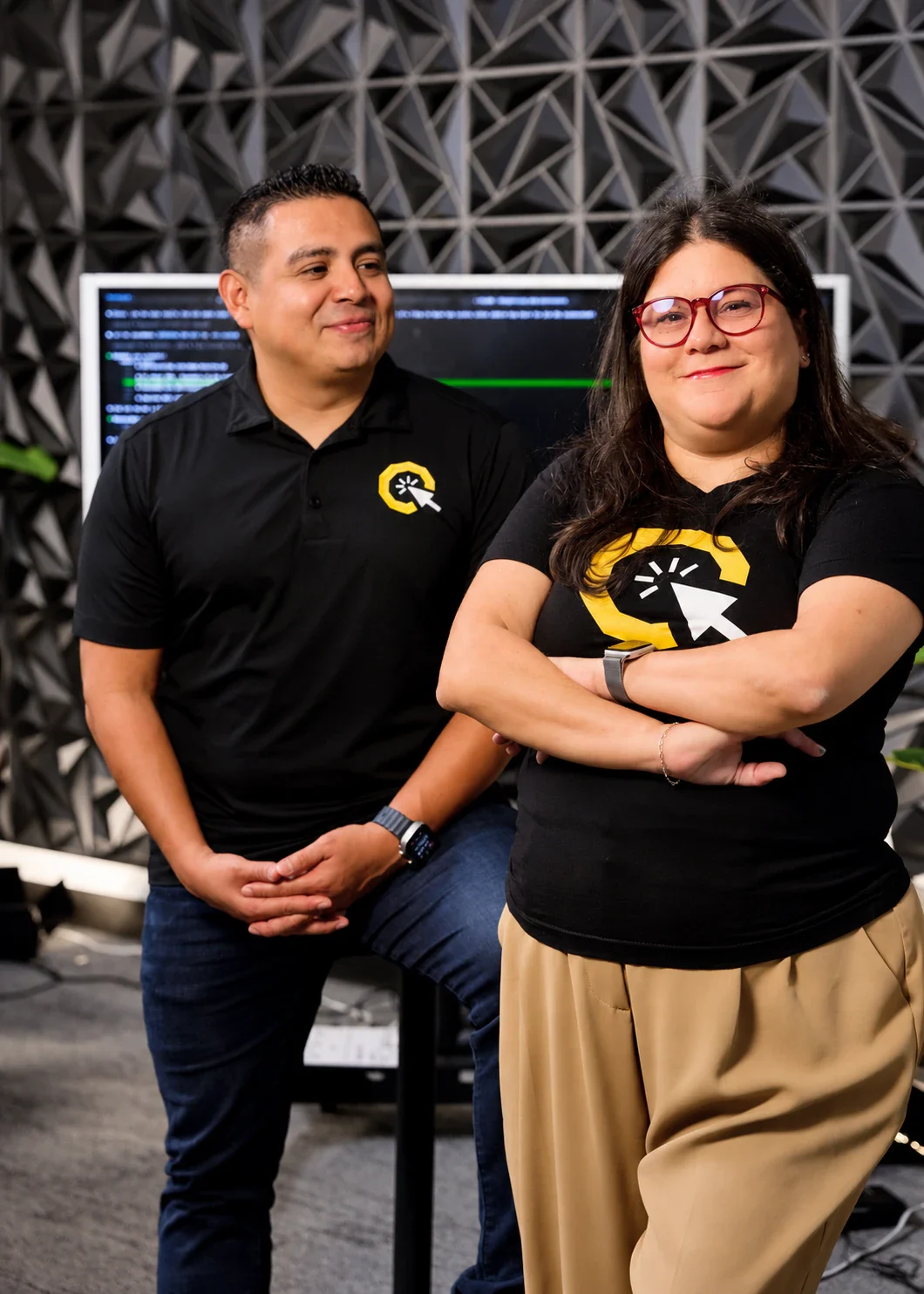 Contractor Click founders Danny and Mady Barrera