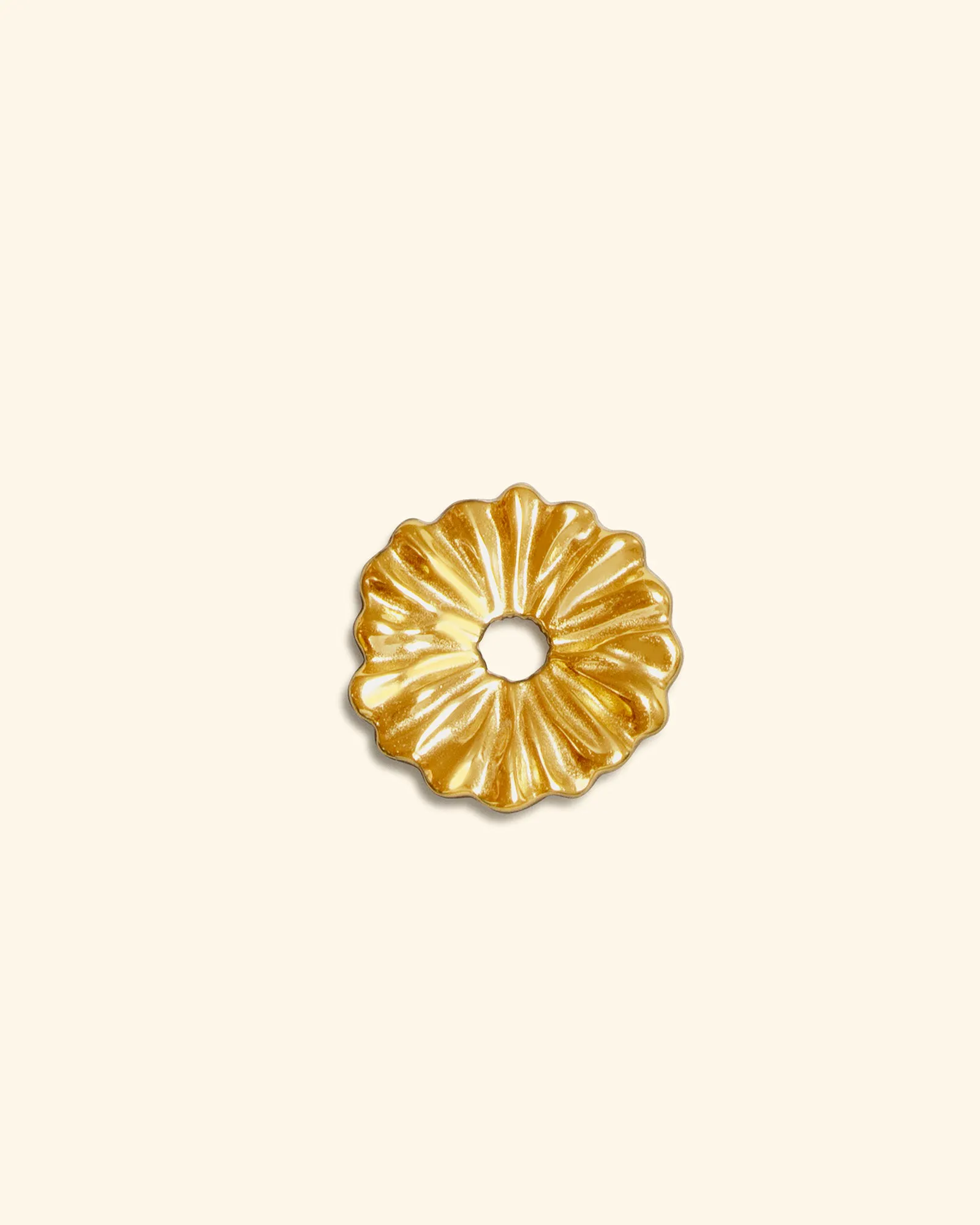 LUCE Flora Dahlia sterling silver stud earrings