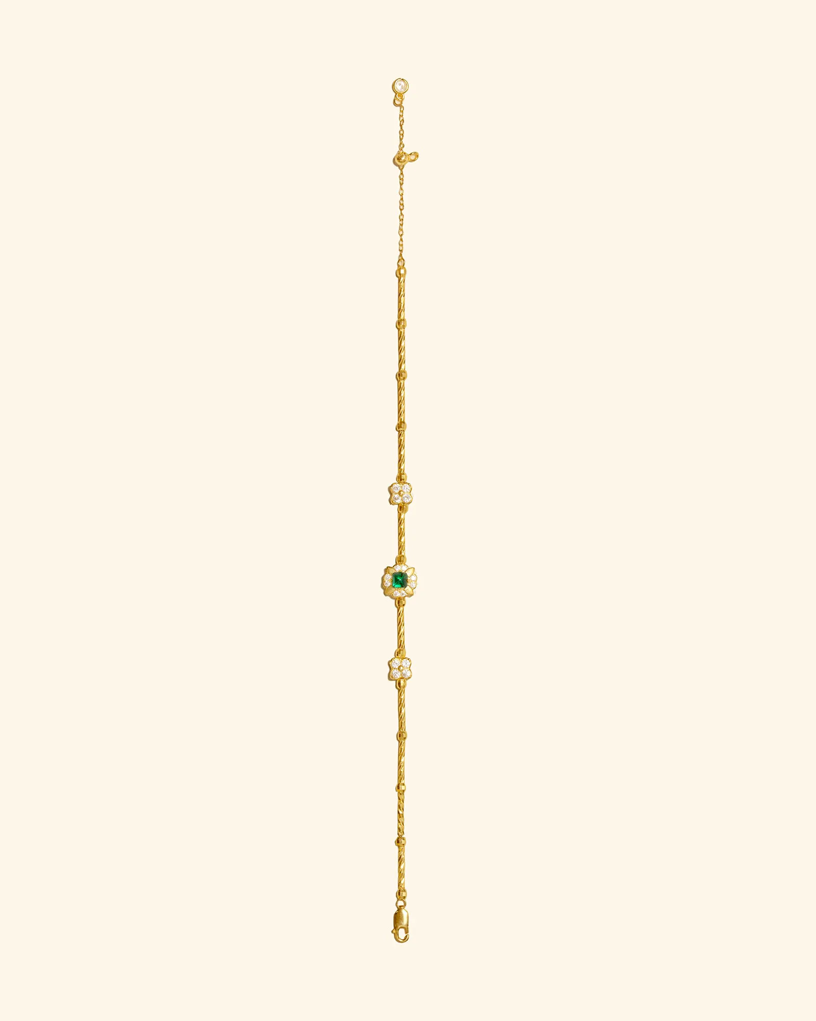 LUCE Flora Daffodill gold-plated sterling silver bracelet