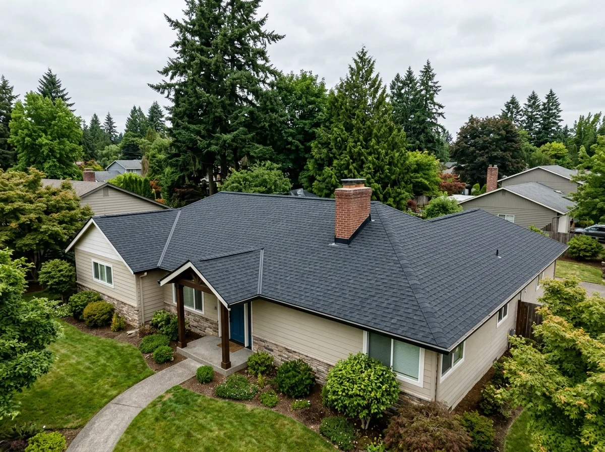 RedBird Roofing completed roof installation