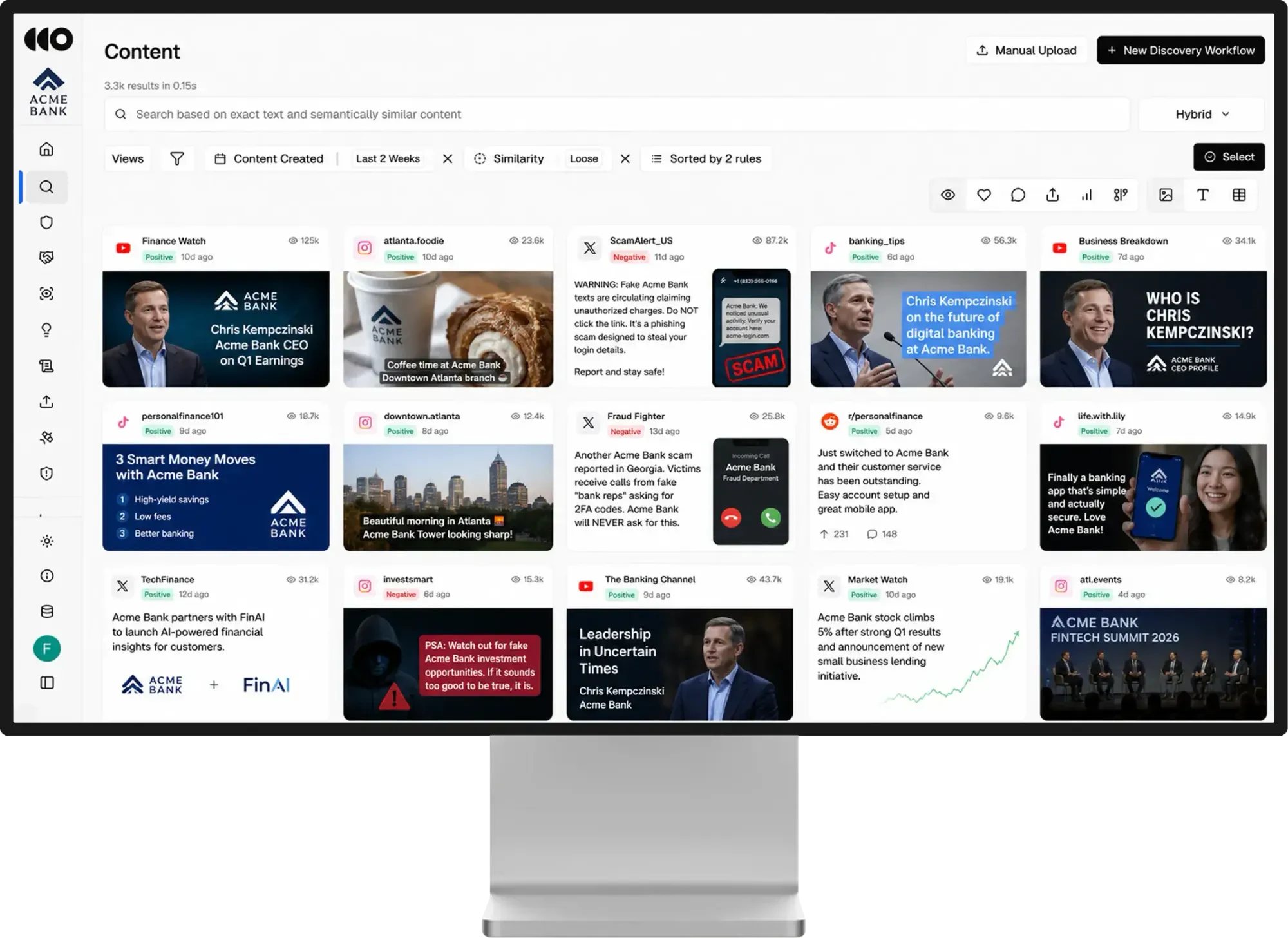 Outtake Brand Protection platform investigation view