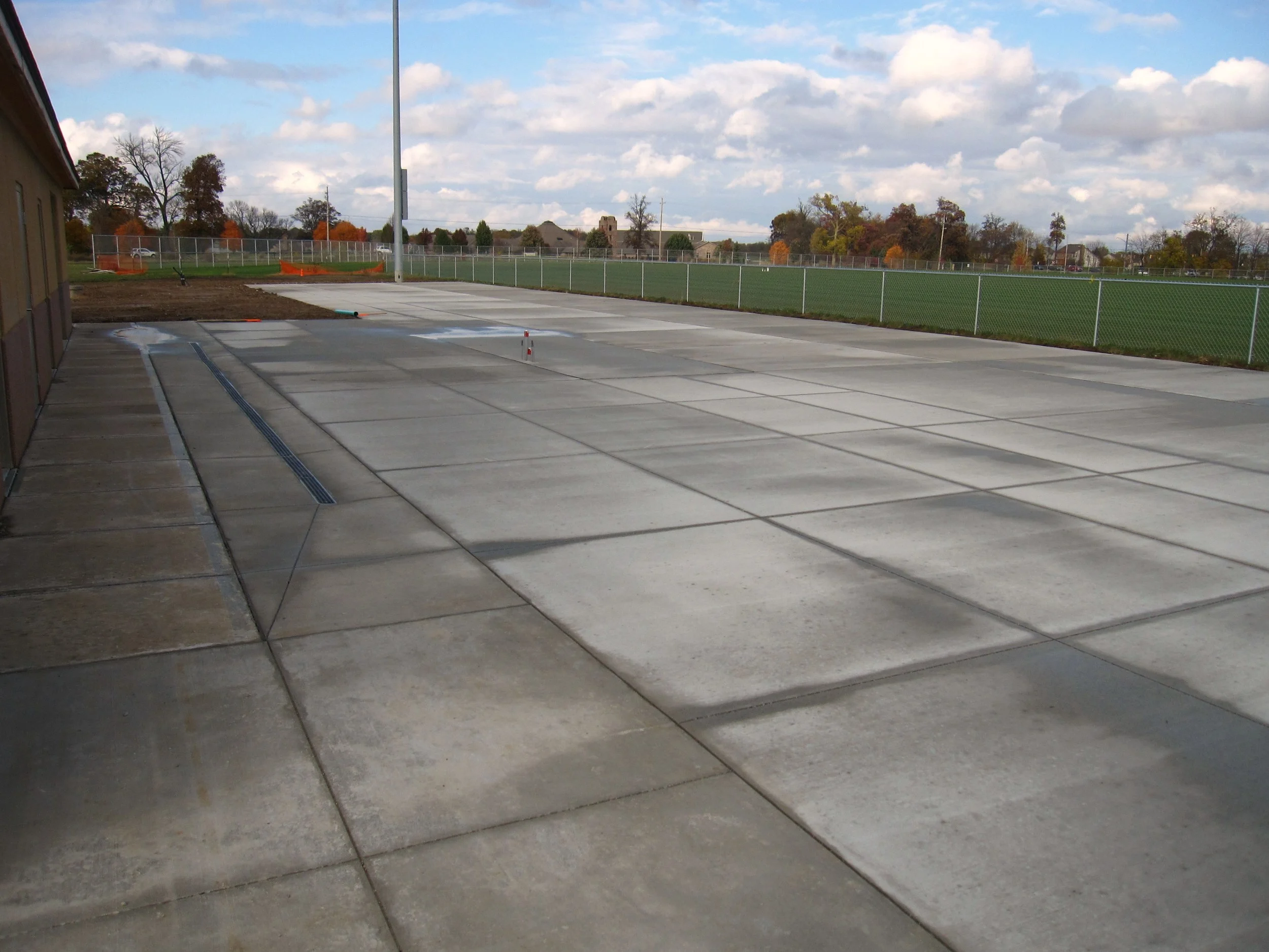 Commercial concrete project
