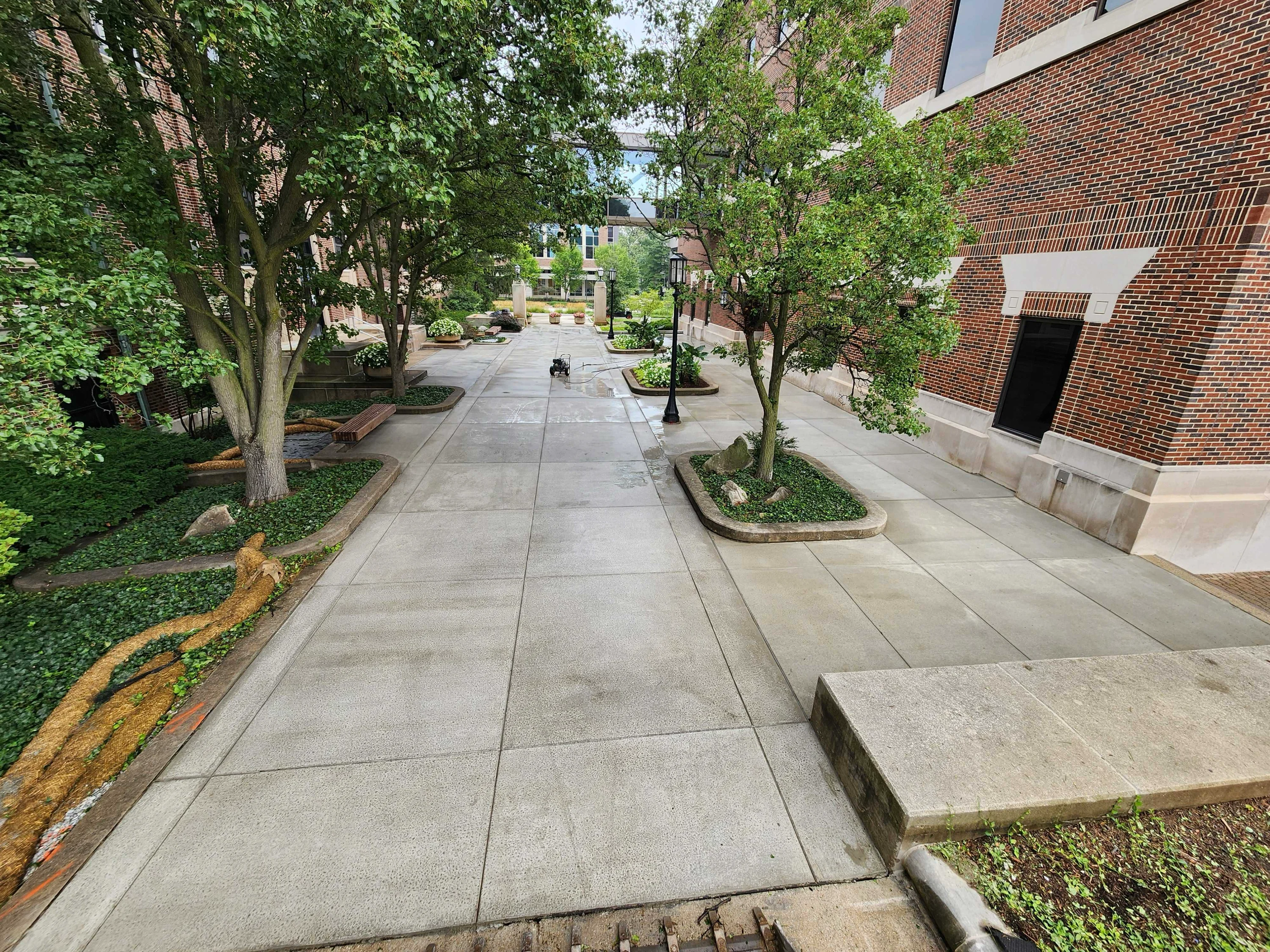 Commercial sidewalk