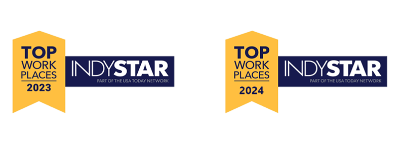 IndyStar Top Workplaces awards for 2023 and 2024