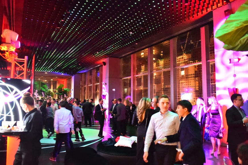 Guests at a SPYSCAPE New York event