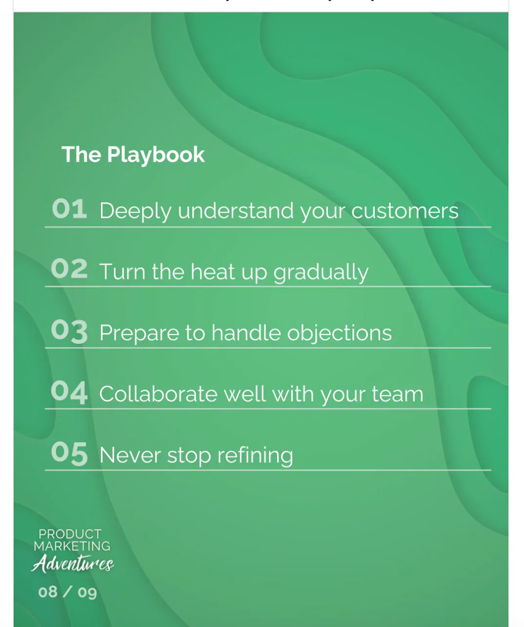 Pushpay carousel slide summarizing the complete playbook