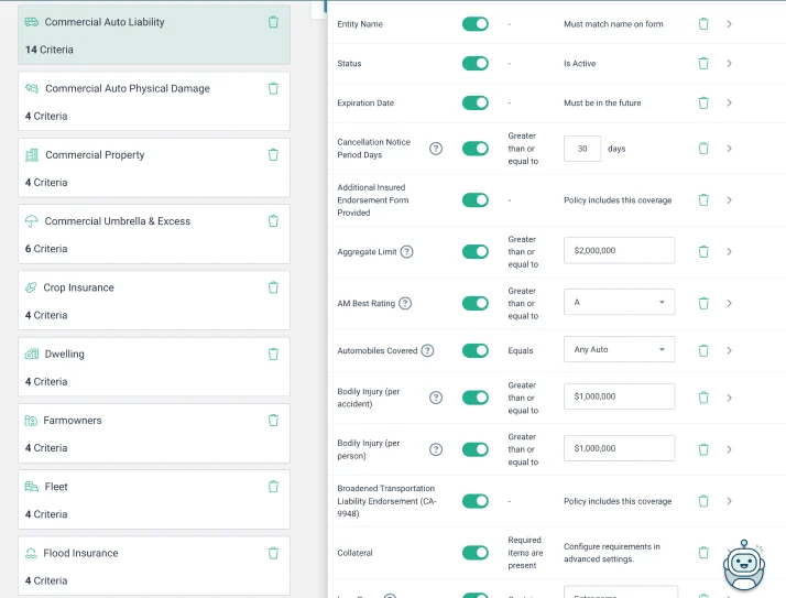 Verify liability for your third parities across 30,000 data points