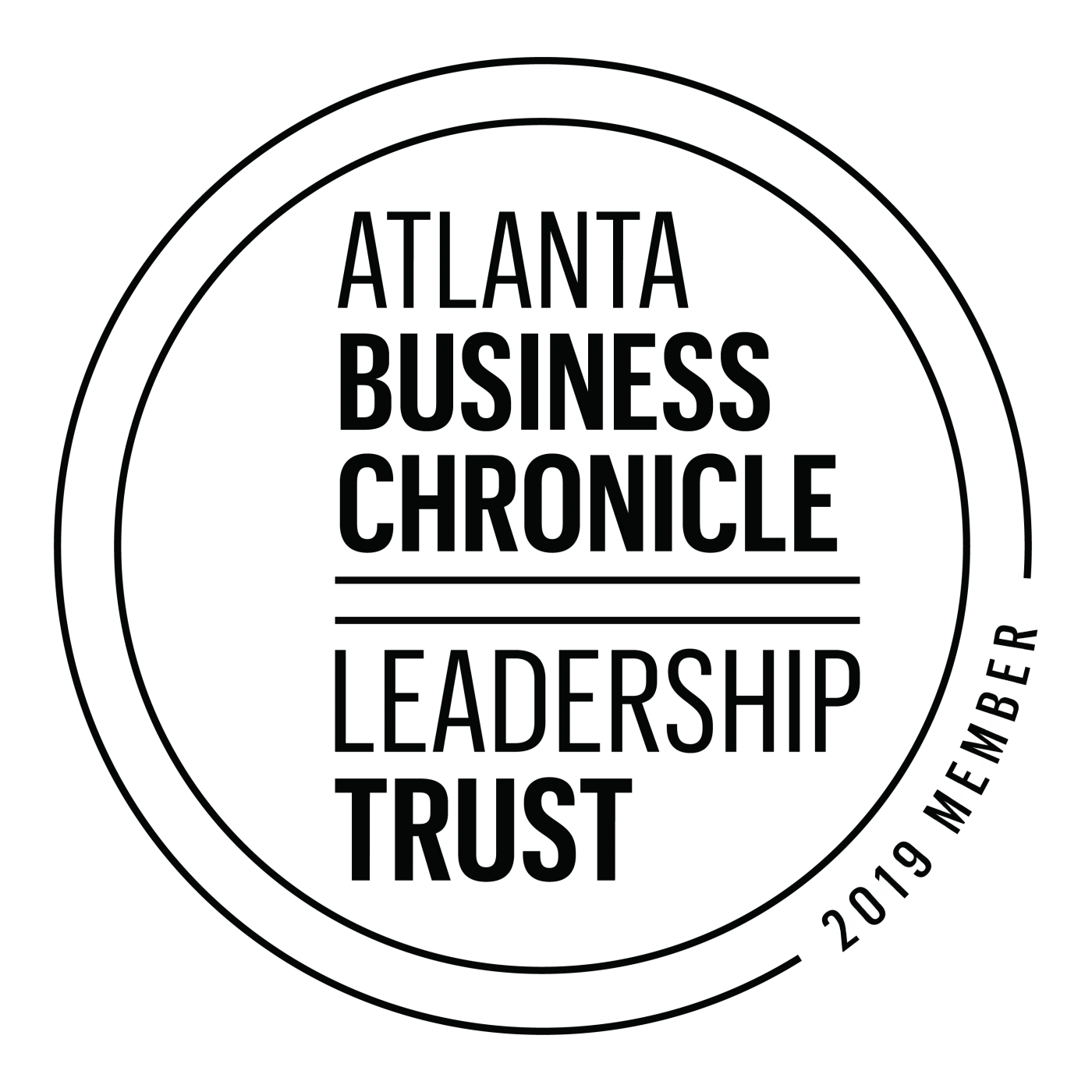 Atlanta Business Chronicle Leadership Trust 2019 Member