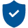 Shield and Checkmark icon