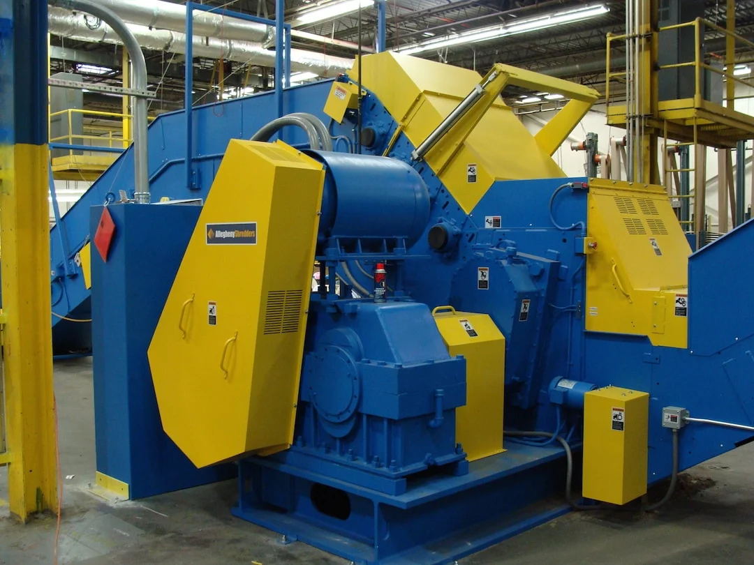 Allegheny core shredder machinery