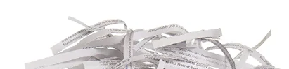Shredded paper background
