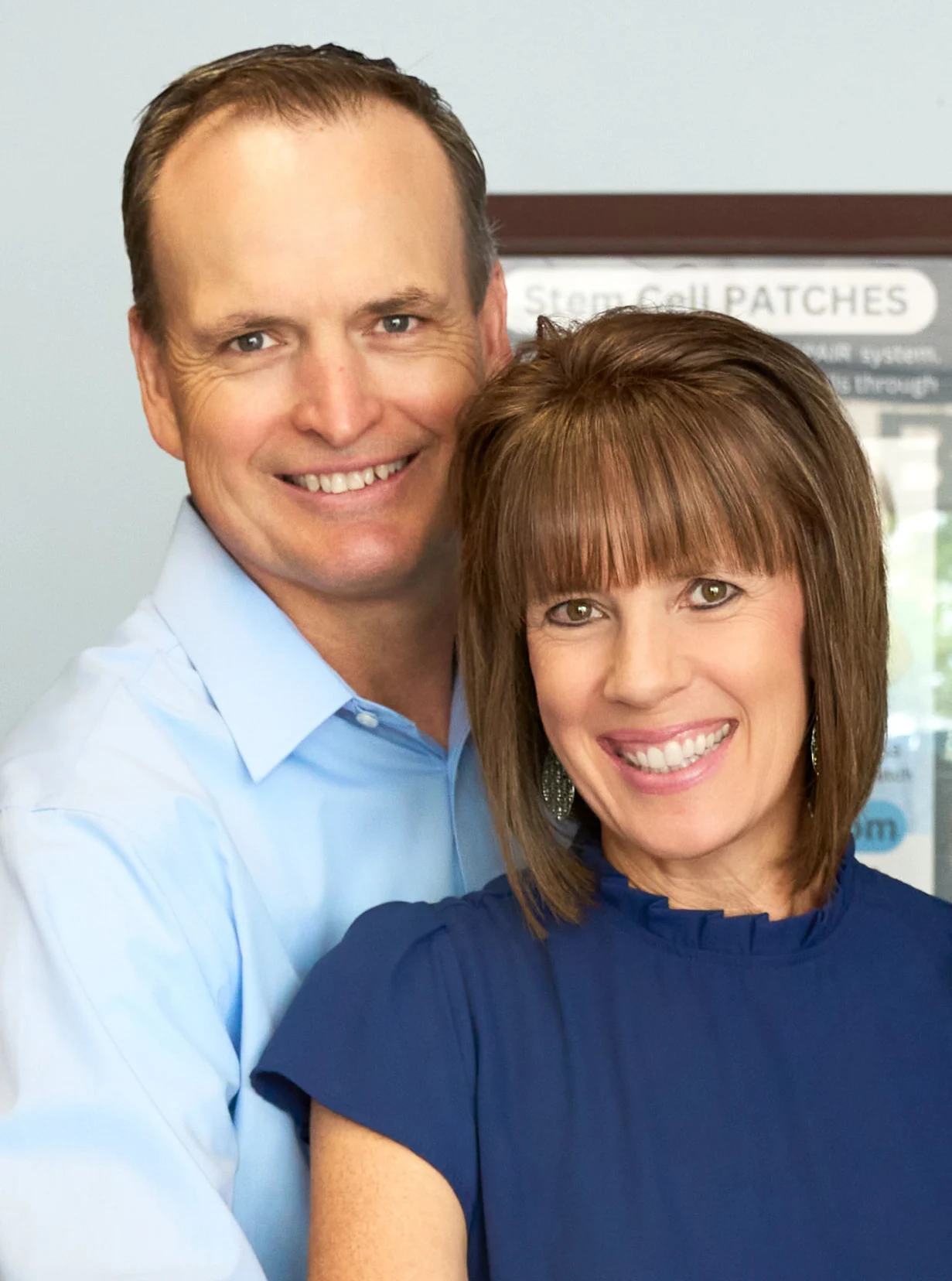 Dr. Yager and Coach Jodi