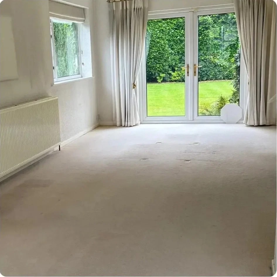 A living room after a Property Clearance North West clearance