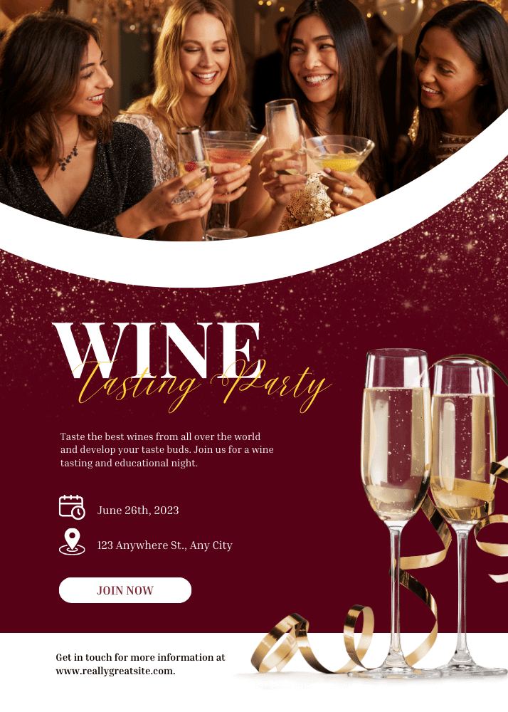 wine tasting invitation