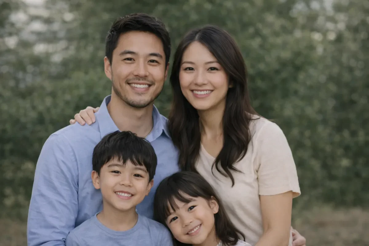Sean and his family