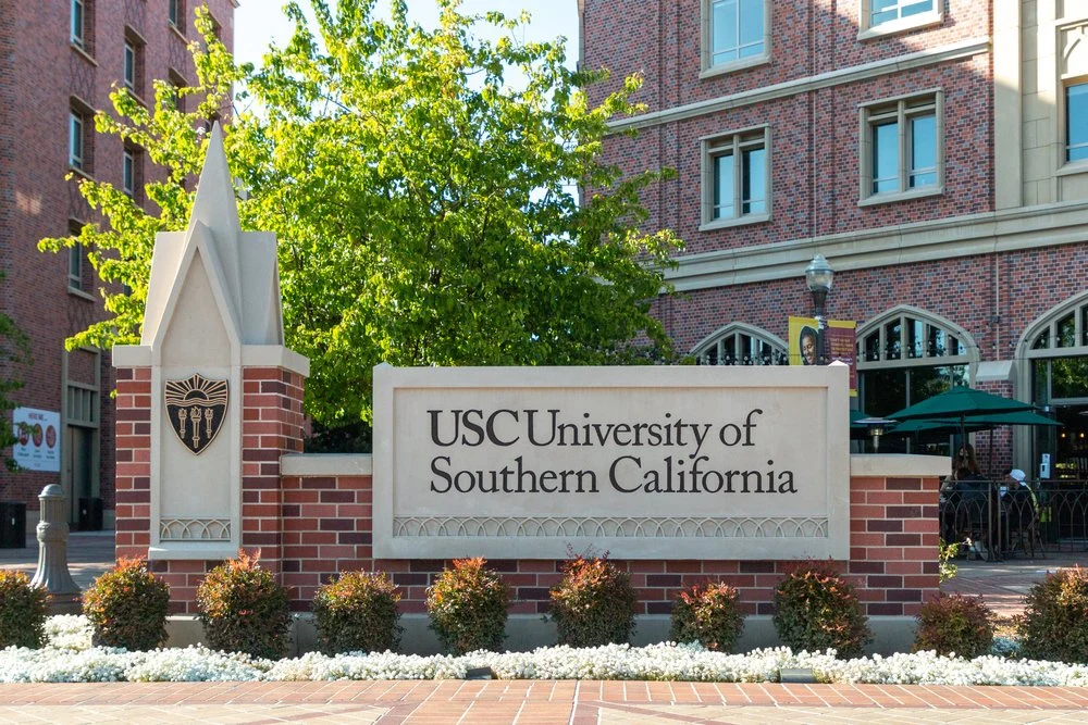 University of Southern California campus entrance